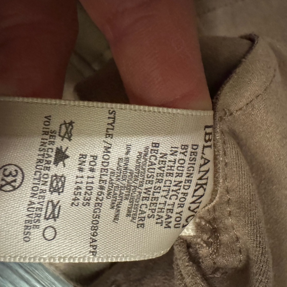 ✨NWT Anthropologie |Blank NYC | Faux Suede Moto Jacket - Picture 12 of 12